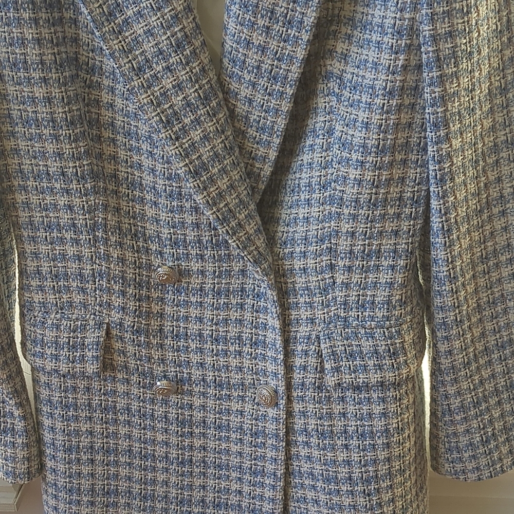 Zara double breasted blazer